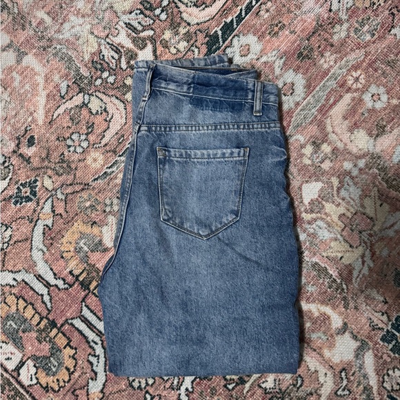 Kensie Light and Dark Blue Denim Jeans - Picture 4 of 4